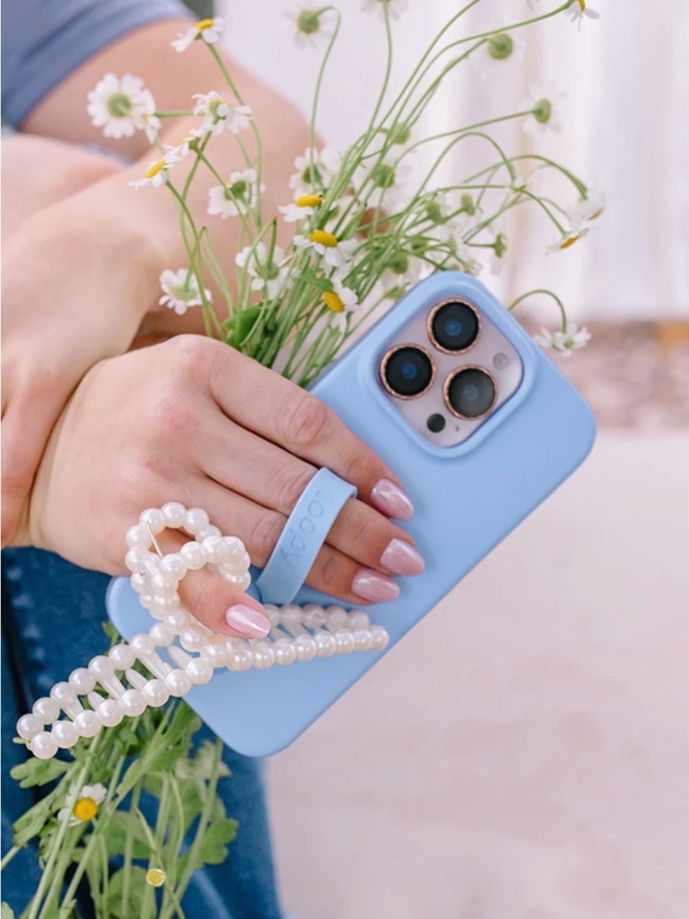 Loopy Cases iPhone 16 Pro Sierra Blue Case - Picture 3 of 3